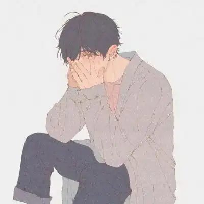 漫画男生帅气冷酷头像二次元头像男冷血超拽
