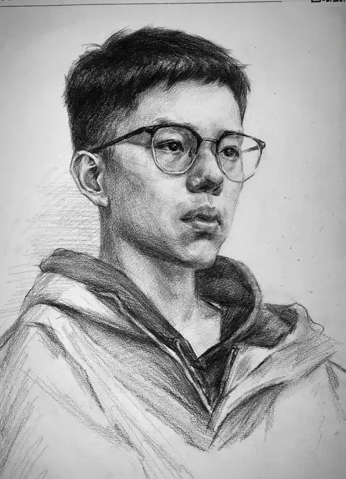 2021届湖南省一模素描与速写高分卷

