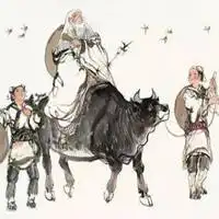 道德经头像古风道德经带字头像

