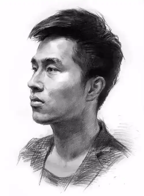 素描头像抓特征,必看抢分点
