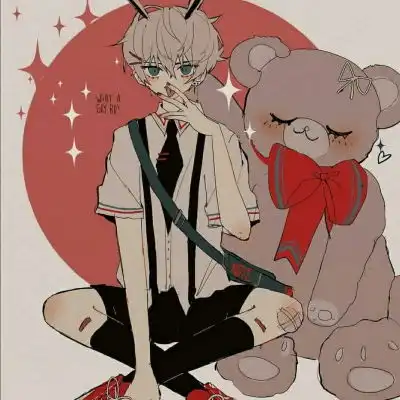 qq男生动漫头像可爱,女生眼中的神可爱又迷人
