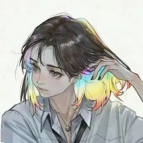 动漫女头酷女孩动漫头像
