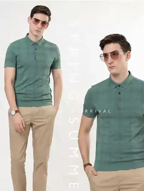 男士绿色短袖t恤搭配各类单品技巧,喜欢的快get起来
