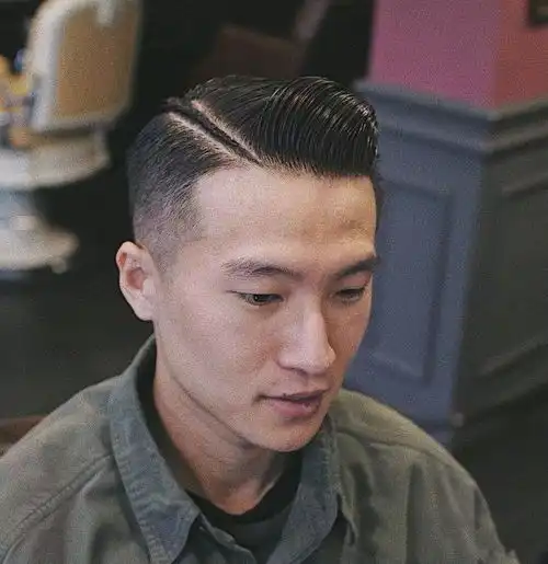 适合亚洲男士的油头,一个字帅

