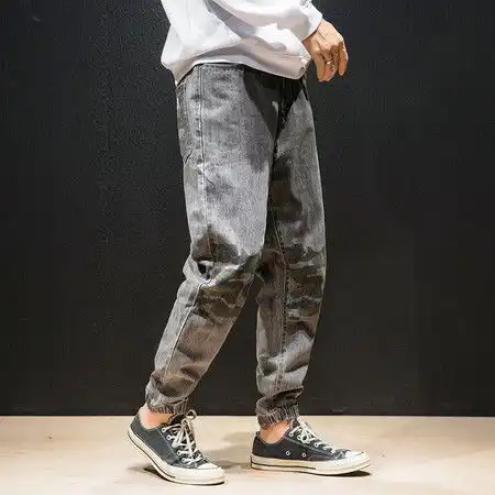 男士休闲裤青年男式学生日系复古哈伦裤个性宽松长裤图片大全邮乐官方网站
