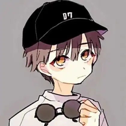 可爱孩子头像男孩动画片