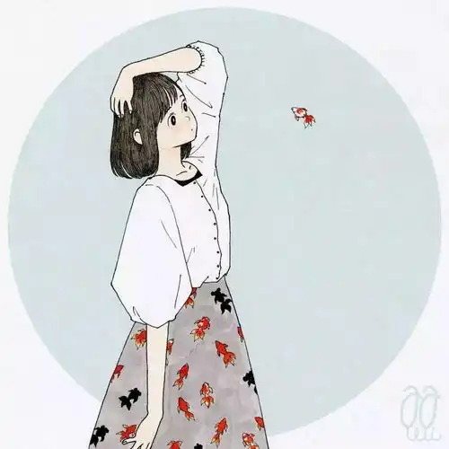 抖音100张撩人插画头像,五大系列爱了爱了
