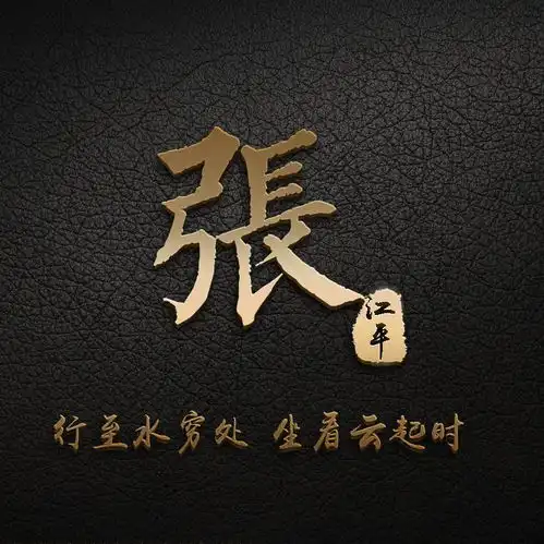28张微信姓氏头像,3d商务签名头像,嘿你的头像,我承包了设计

