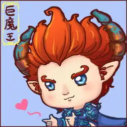 梦幻西游2玩家手绘指爱你头像系列之双女双男
