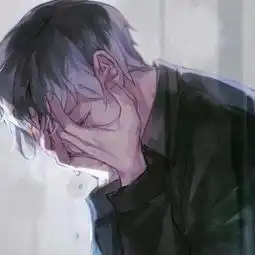 有没有含泪或者流泪的动漫男生的图片呀跪
