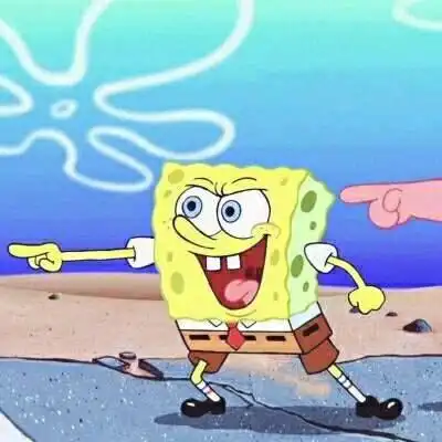 海绵宝宝情侣头像大全海绵宝宝派大星情侣头像一对两张
