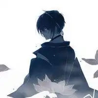 二次元卡通男生头像冷酷帅气未曾有人能暖我心
