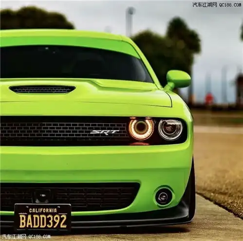 最凶悍的美系肌肉跑车道奇地狱猫天津港现车
