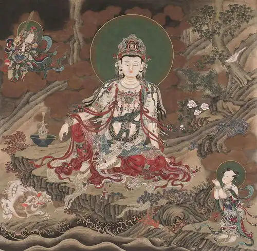 分享一些观音菩萨的画像,见者获福
