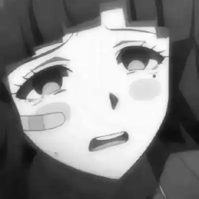 丧气头像黑白丧气女生头像动漫
