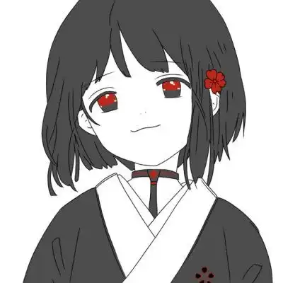 二次元动漫女生头像丧气小萝莉
