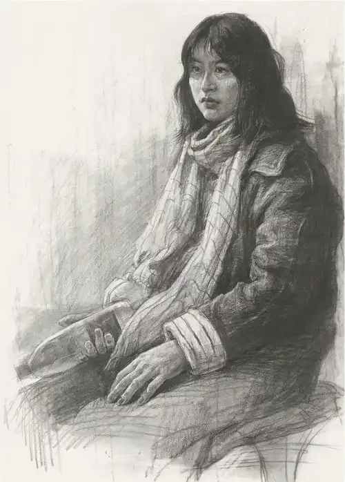 中国美术学院历年素描高分卷近百张高清作品,值得收藏
