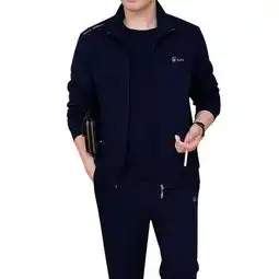 中老年运动套装,不用担心你的胖瘦问题,不挑人的运动套装
