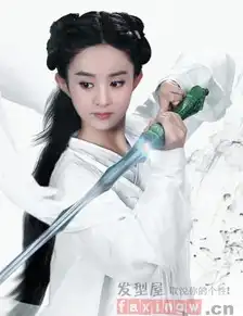 花千骨赵丽颖发型图片
