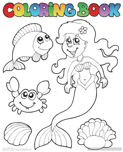 卡通简笔画模板设计图
