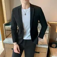 西装绅士风男头像笔挺