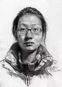 校考必备这里有最全面的各角度女青年素描头像解析
