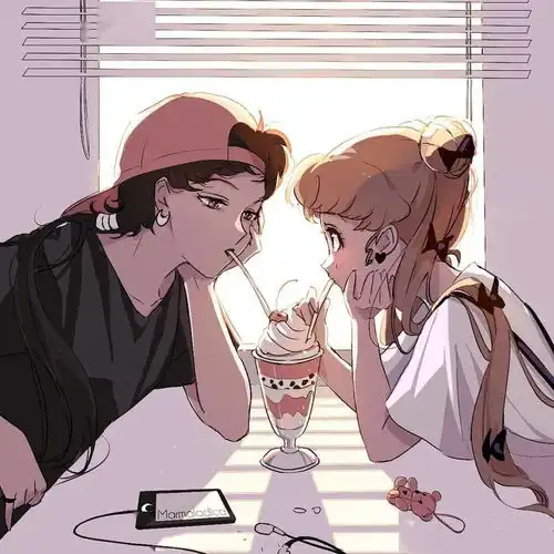 超强禁忌之恋,她笔下的日系插画,交缠的情欲中却透着唯美与纯真,好撩人
