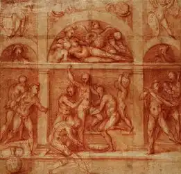 大师素描文艺复兴时期大师们的素描手稿
