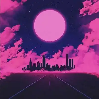 祁安辞紫色系深夜动漫背景图耳微信头像我要个性网
