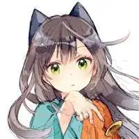 有猫耳朵的漫画女主角萌萌哒图片
