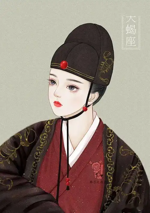绝美十二星座古风头像
