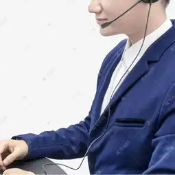 蓝色的客户男孩素材图片免费下载千库网
