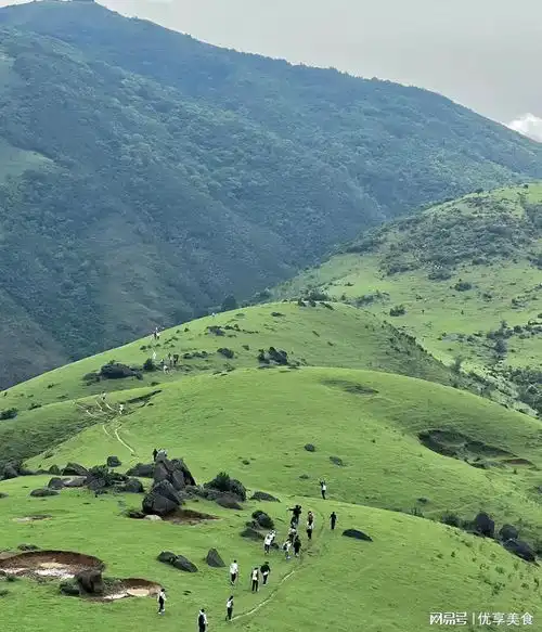 去不了武功山那就去望洲顶,光爬上去就让人豁然开朗,屏保级风景

