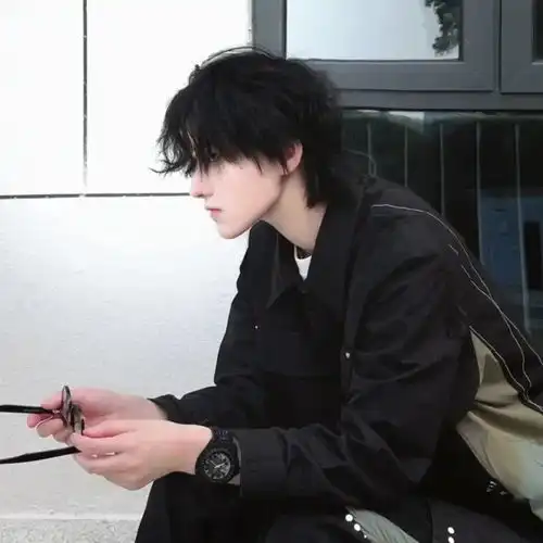 高冷男生头像爱意随风起风止意难平
