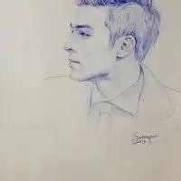 成熟男人素描头像微信头像图片大全
