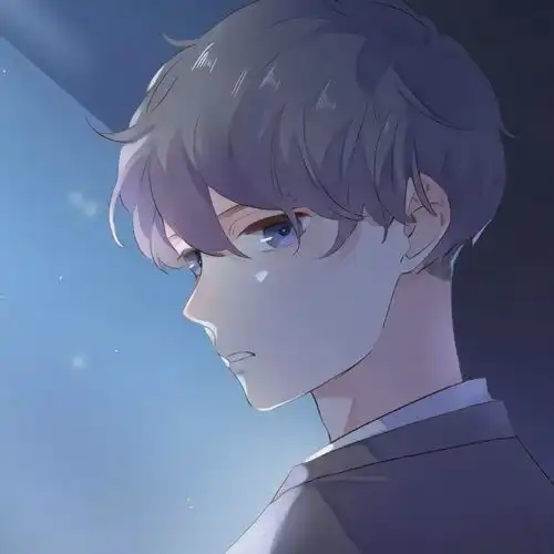 男生动漫头像努力生活
