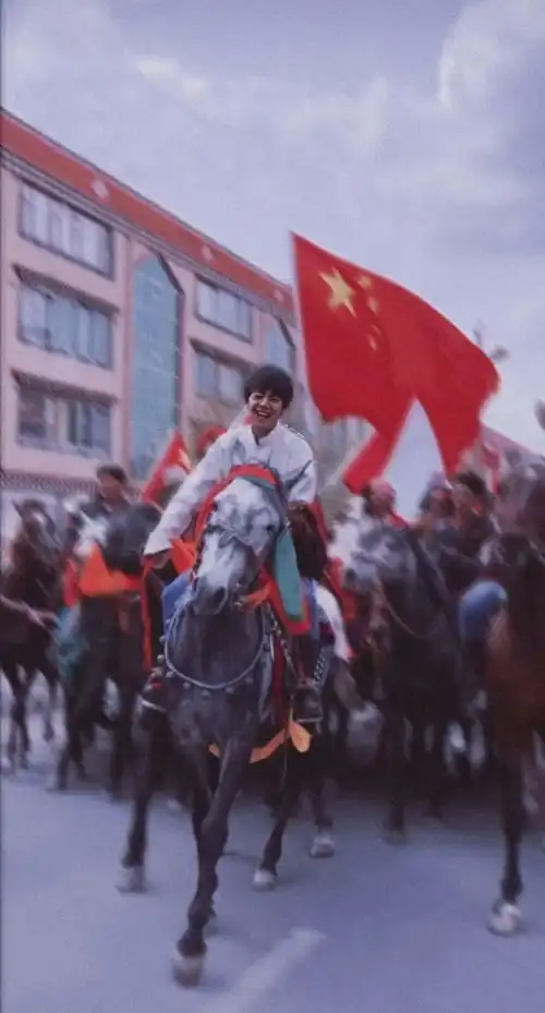 鲜衣怒马少年郎,丁真绝绝子图
