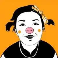 逗比萌妹子动态图片微信头像图片大全
