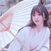 可爱古风动漫头像女生白衣微信头像图片大全
