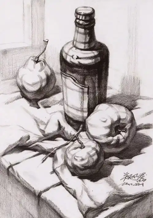 素描100张高清素描结构图,文末附素描结构步骤
