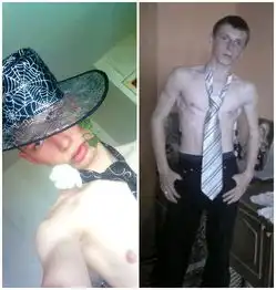 俄相亲网站照片光怪陆离女子躺大鱼旁吸睛
