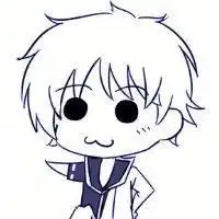 非主流可爱卡通头像只有傻笑
