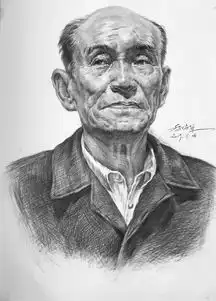 考前素描头像练习
