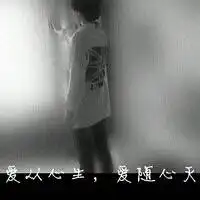 黑色伤感女生2014年暗黑qq头像
