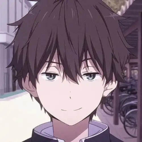 男生头像千千万,折木奉太郎占一半
