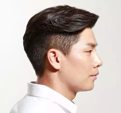 style适合男性脸型的造型

