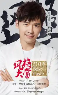 高云翔助阵2016风格大赏
