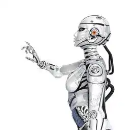 做点击手势的机器人图片高清图片免费下载jpg格式1000像素编号25869959千图网
