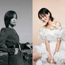 辛芷蕾撞衫男明星黄晓明,同件衣服穿出不同感觉,你看谁能赢
