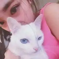 抱着猫狗的女生头像微信头像图片大全
